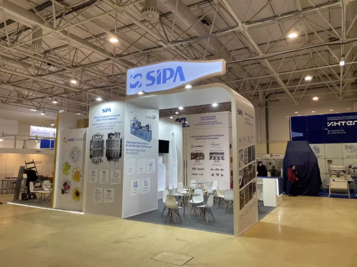 работа Стенд итальянской компании SIPA UPAKEXPO. Москва 2023 5